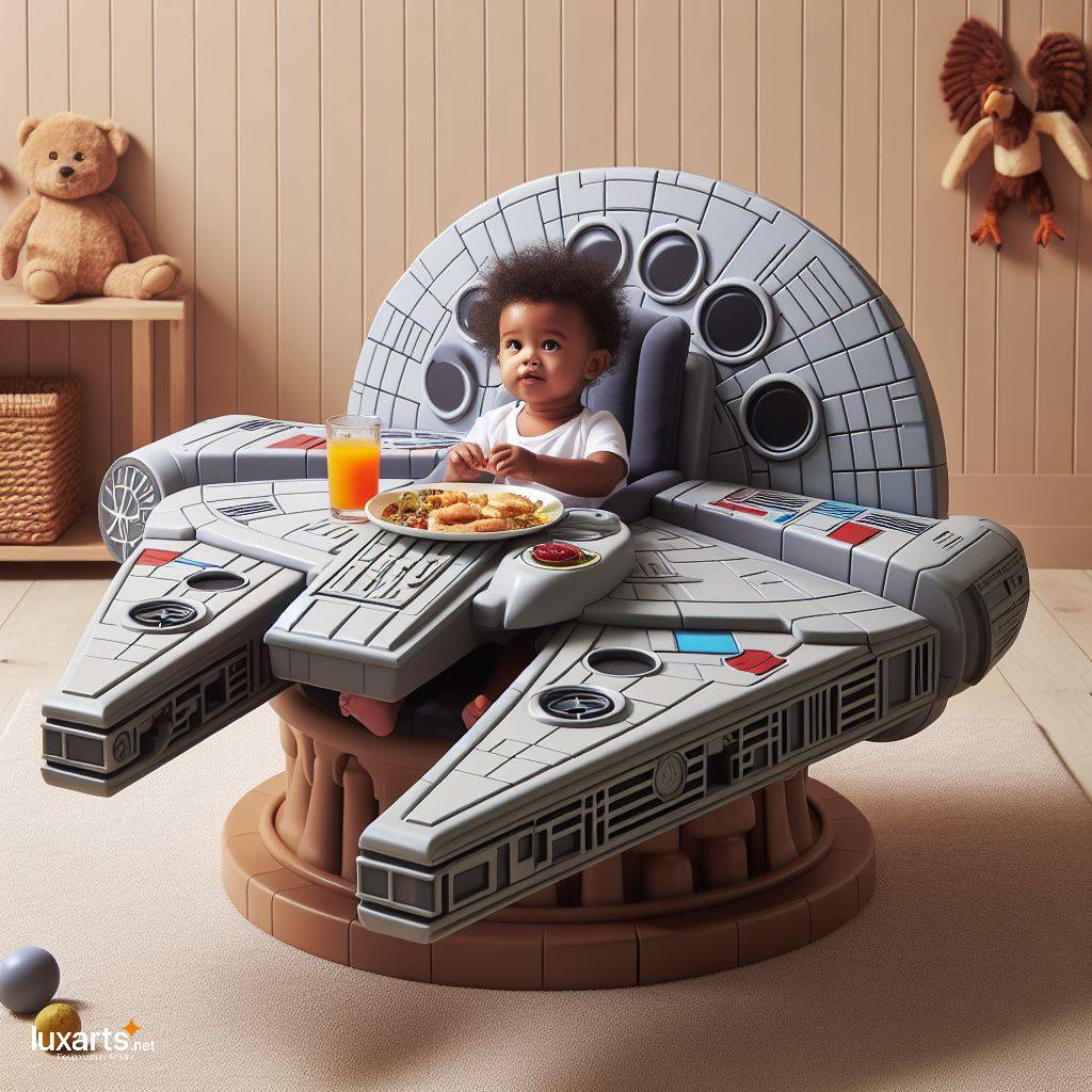 Galactic Dining: Star Wars-Inspired High Chairs for Child Millennium Falcon 1