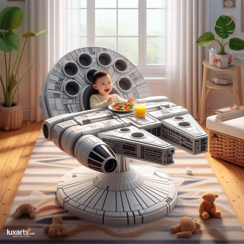 Galactic Dining: Star Wars-Inspired High Chairs for Child Millennium Falcon 2