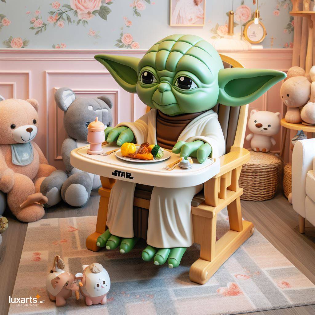 Galactic Dining: Star Wars-Inspired High Chairs for Child Yoda