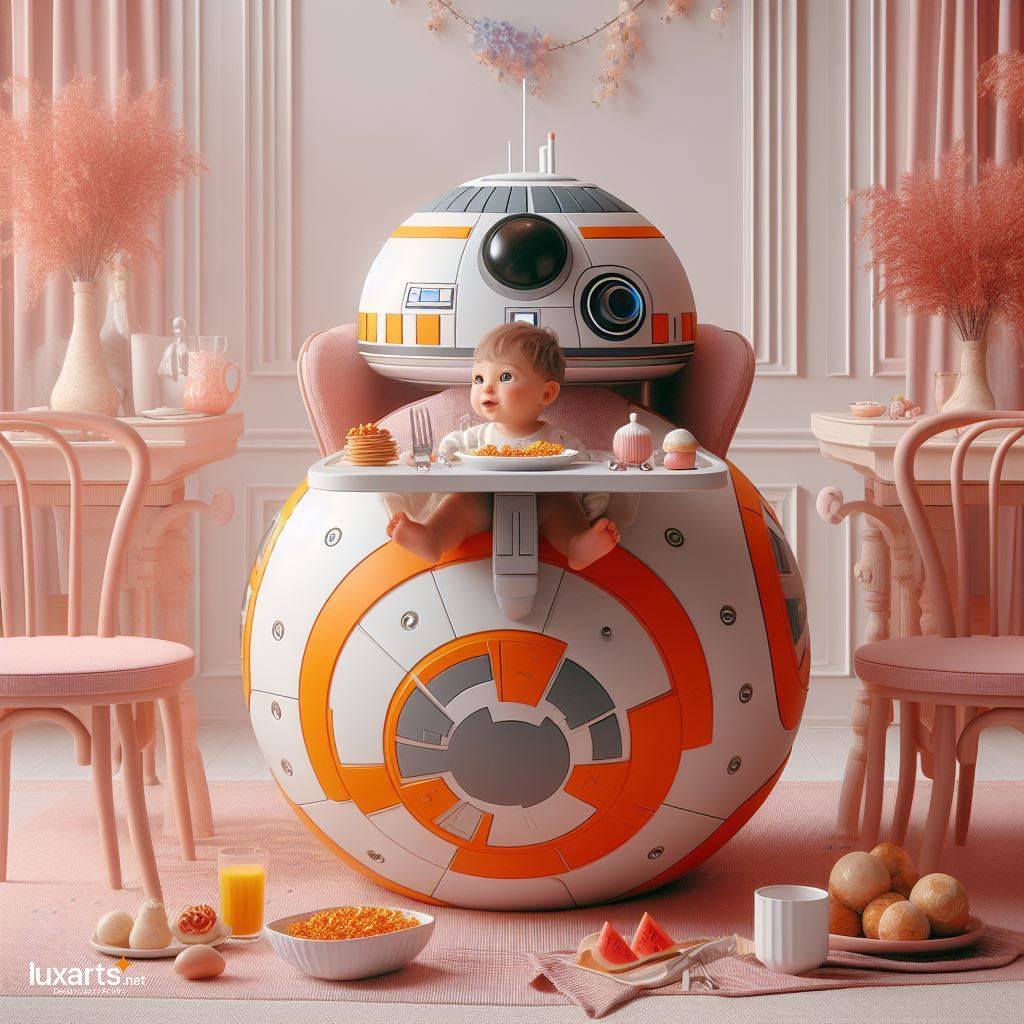 Galactic Dining: Star Wars-Inspired High Chairs for Child bb 8 2