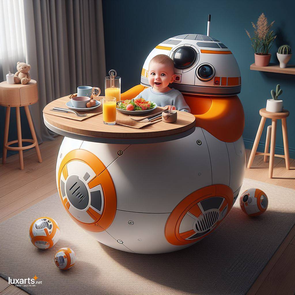 Galactic Dining: Star Wars-Inspired High Chairs for Child bb 8