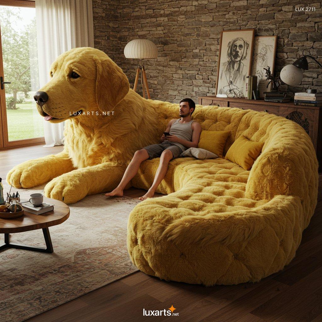 LUX.2711 Giant Dog Shaped Sofa: Unique & Fun Furniture, A Must-Have for Pet Lovers and Decor Enthusiasts 4 LUX.2711 Giant Dog Shaped Sofa: Unique & Fun Furniture, A Must-Have for Pet Lovers and Decor Enthusiasts giant dog sofa 6