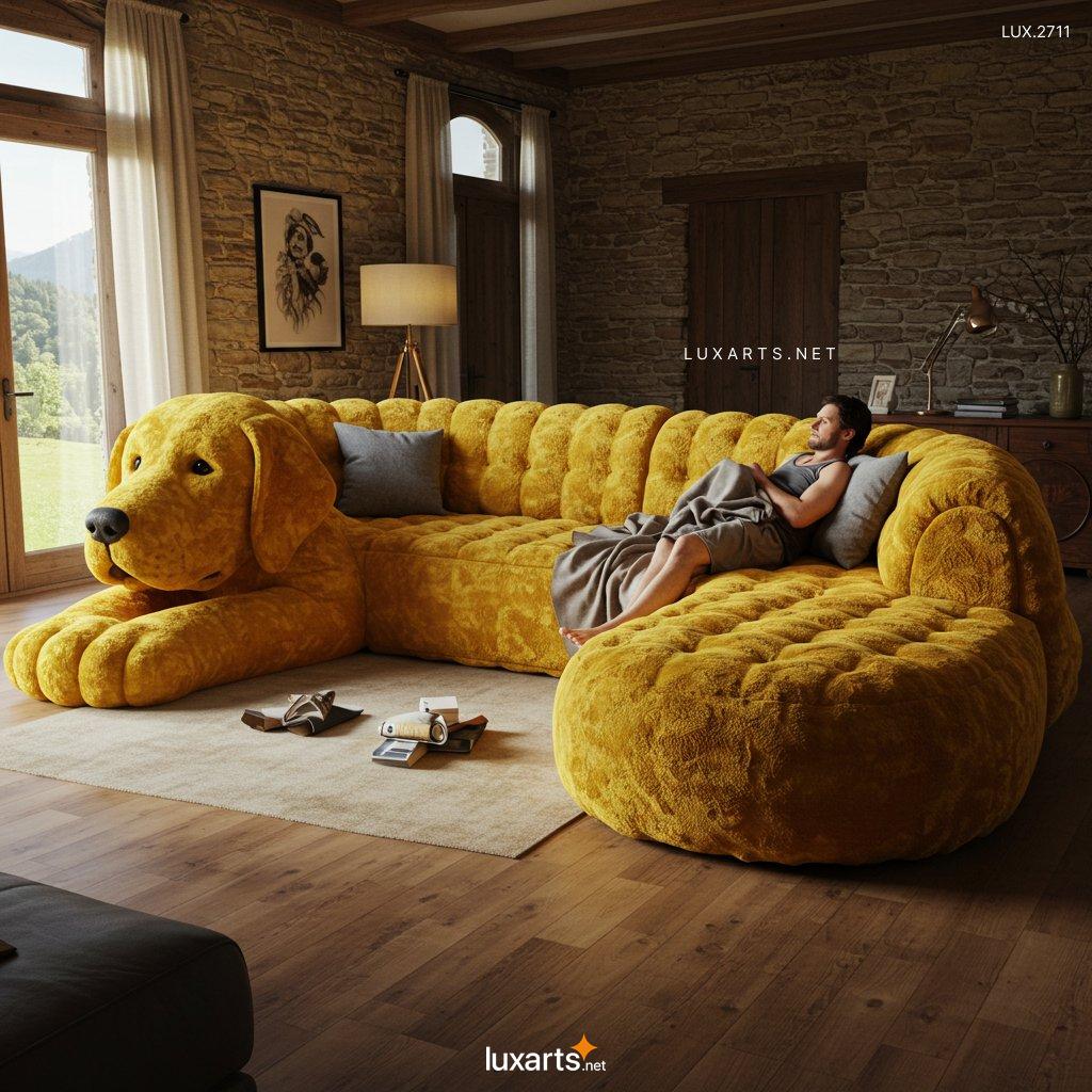 LUX.2711 Giant Dog Shaped Sofa: Unique & Fun Furniture, A Must-Have for Pet Lovers and Decor Enthusiasts 7 LUX.2711 Giant Dog Shaped Sofa: Unique & Fun Furniture, A Must-Have for Pet Lovers and Decor Enthusiasts giant dog sofa 7