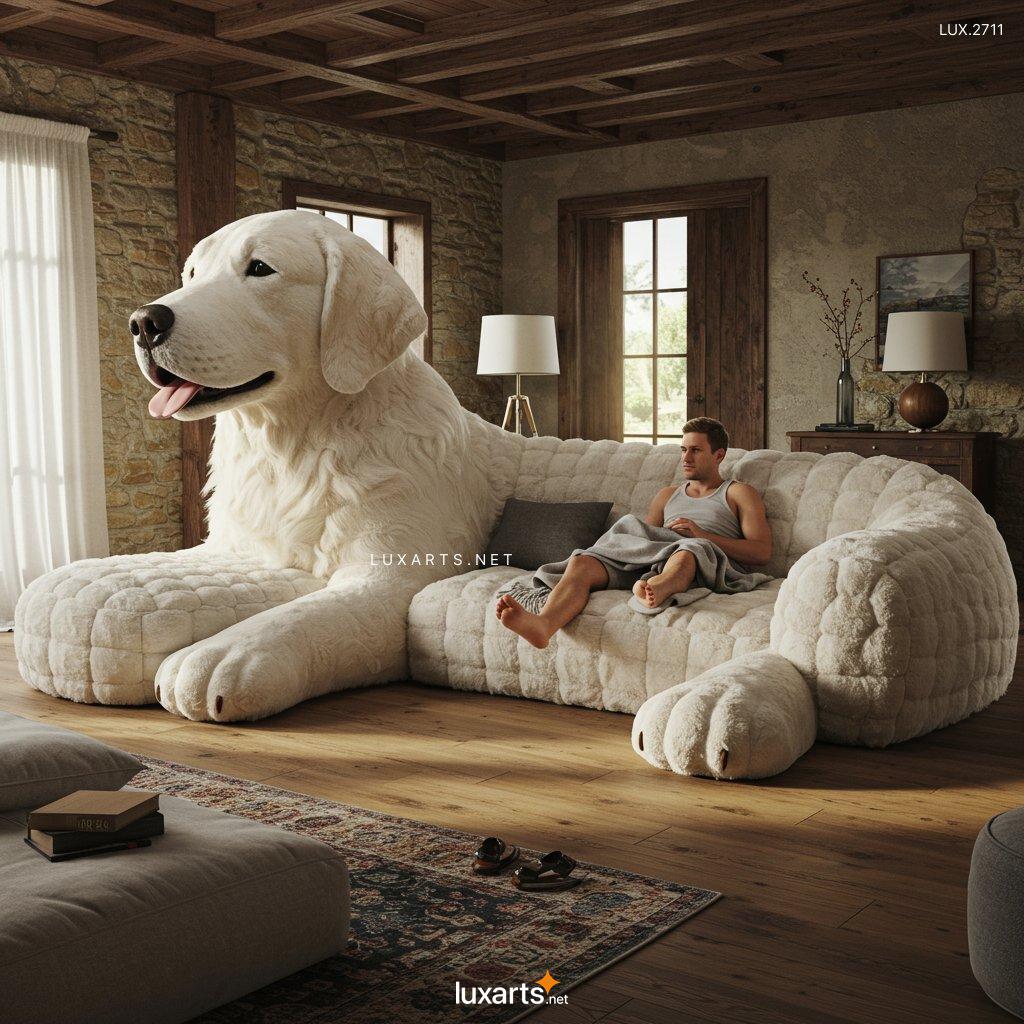 LUX.2711 Giant Dog Shaped Sofa: Unique & Fun Furniture, A Must-Have for Pet Lovers and Decor Enthusiasts 5 LUX.2711 Giant Dog Shaped Sofa: Unique & Fun Furniture, A Must-Have for Pet Lovers and Decor Enthusiasts giant dog sofa 9