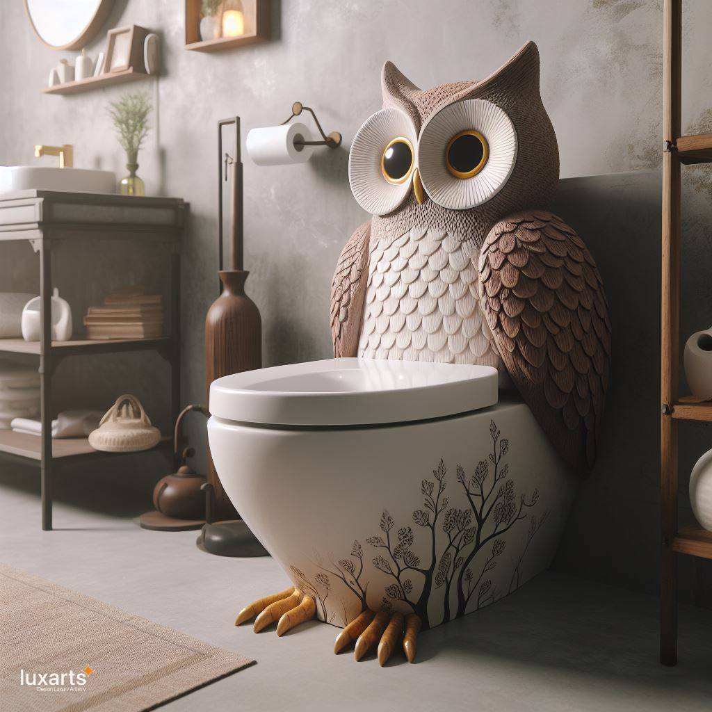 Animal-Inspired Toilet: Bringing Whimsy to Your Bathroom luxarts anminal inspired toilet 2