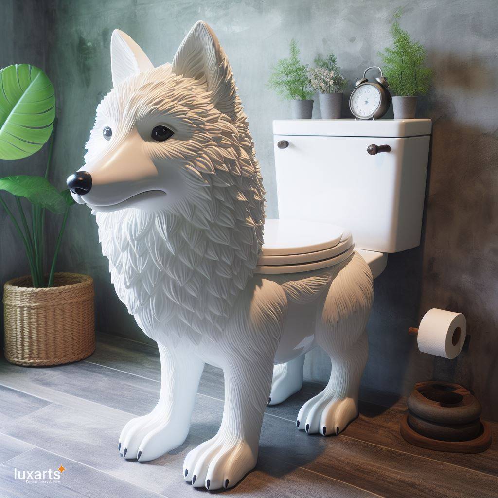 Animal-Inspired Toilet: Bringing Whimsy to Your Bathroom luxarts anminal inspired toilet 3