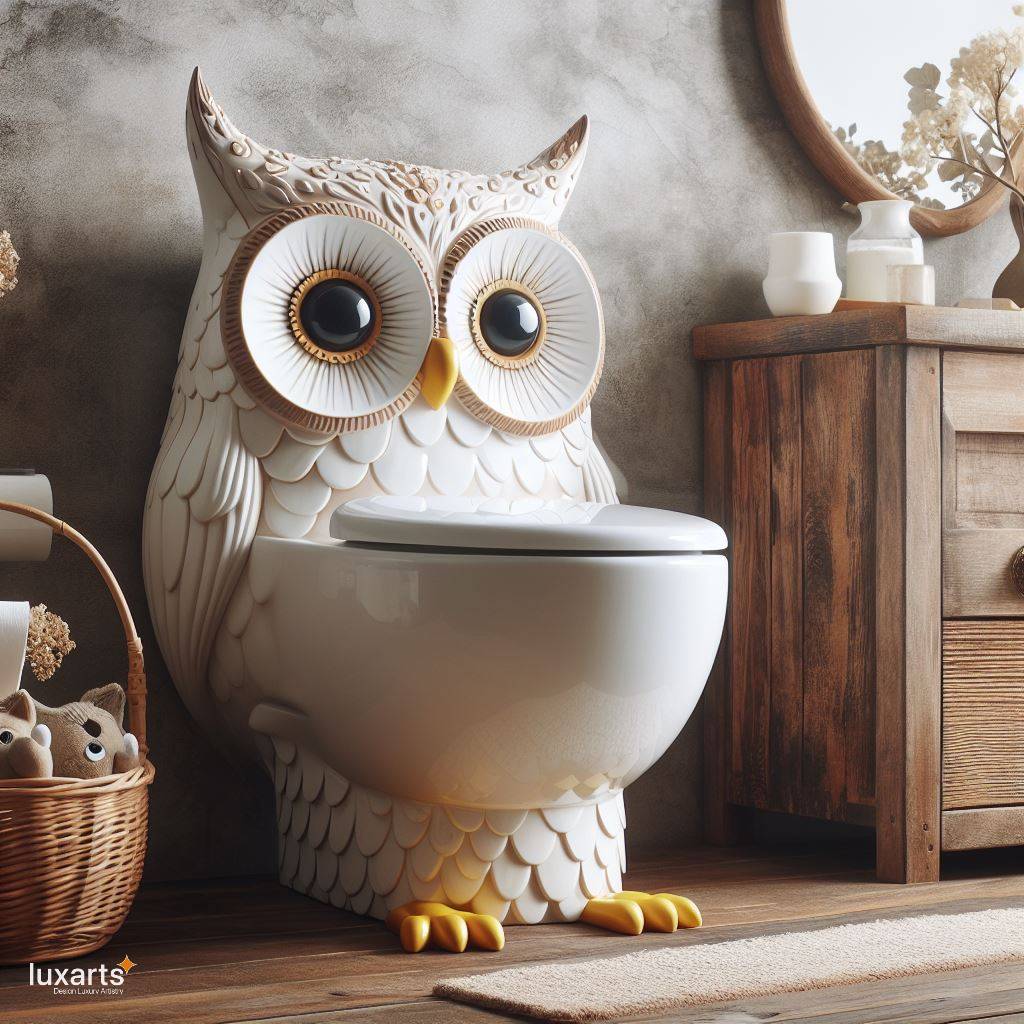 Animal-Inspired Toilet: Bringing Whimsy to Your Bathroom luxarts anminal inspired toilet 5