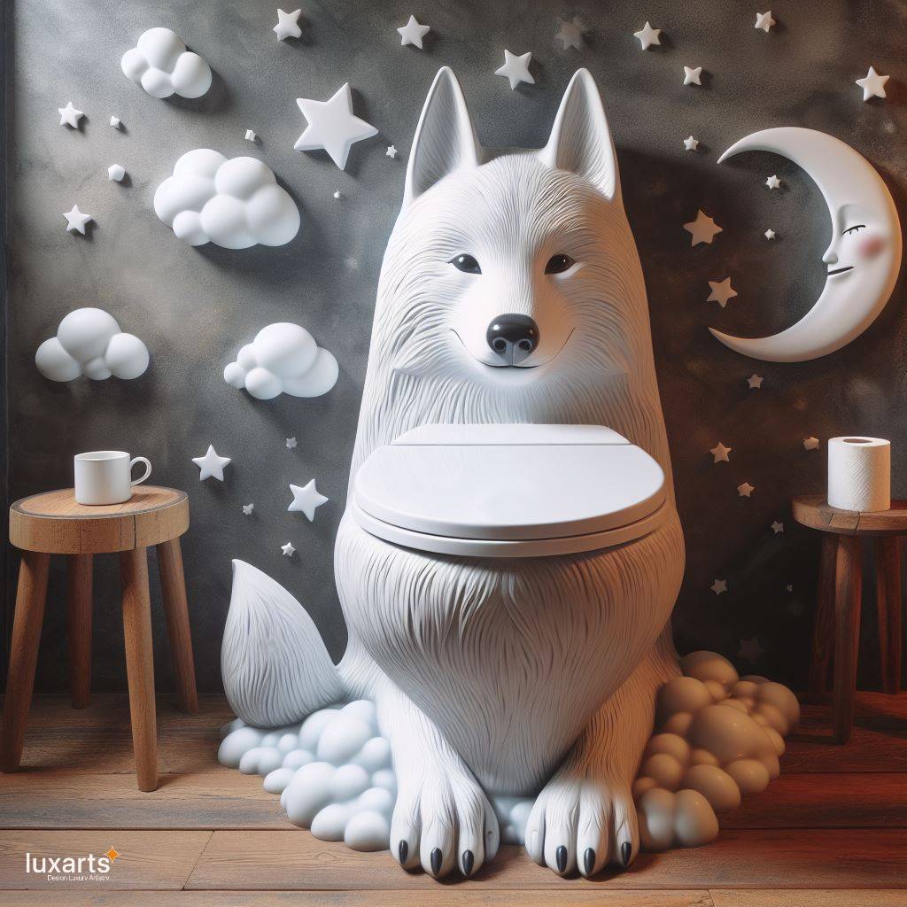 Animal-Inspired Toilet: Bringing Whimsy to Your Bathroom luxarts anminal inspired toilet 8