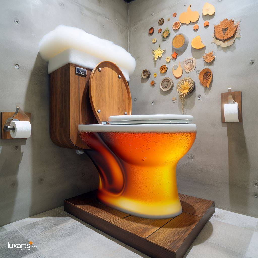 Beer Shaped Toilet: Where Fun Meets Functionality luxarts beer shaped toilet 1