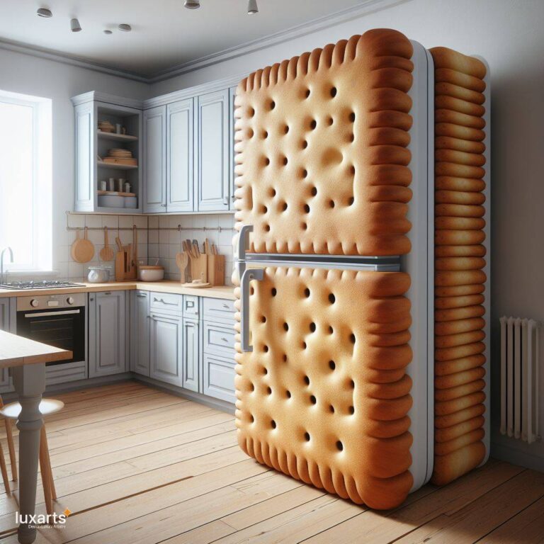 Sweet Treats at Your Fingertips: The Biscuit Shaped Fridge - LuxArts