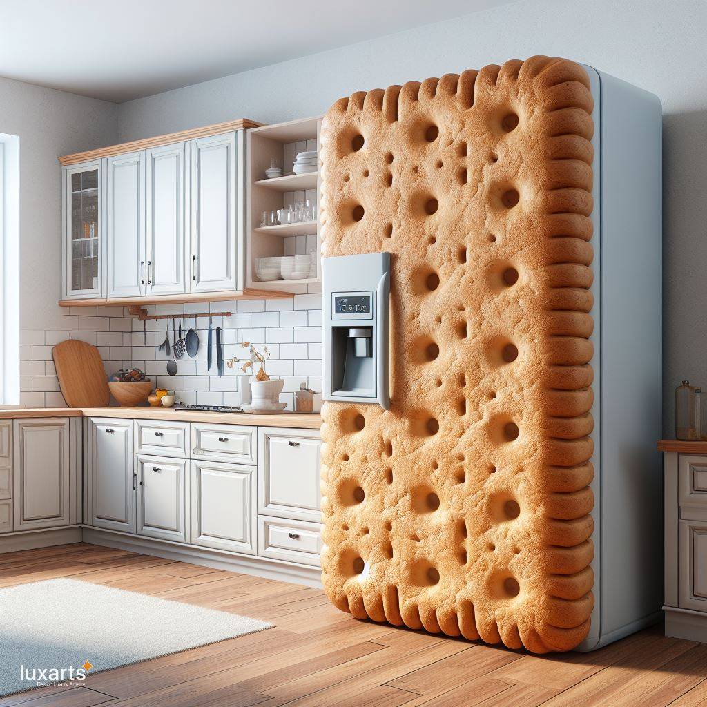 Sweet Treats at Your Fingertips: The Biscuit Shaped Fridge luxarts biscuit shaped fridge 2
