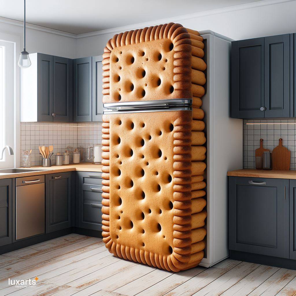 Sweet Treats at Your Fingertips: The Biscuit Shaped Fridge luxarts biscuit shaped fridge 3