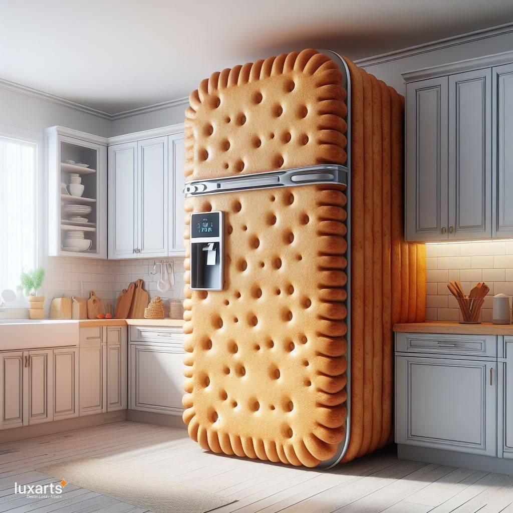 Sweet Treats at Your Fingertips: The Biscuit Shaped Fridge luxarts biscuit shaped fridge 6