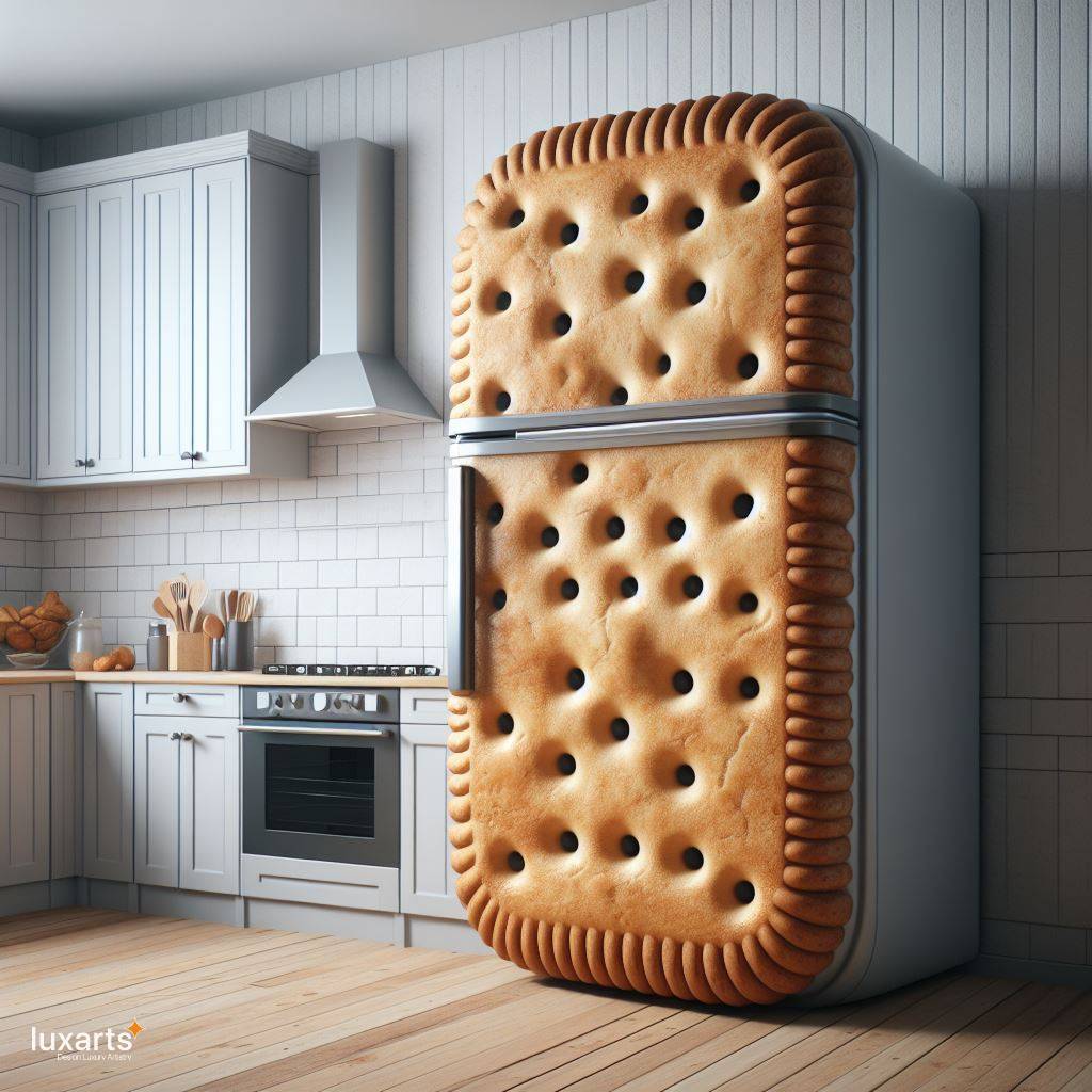 Sweet Treats at Your Fingertips: The Biscuit Shaped Fridge luxarts biscuit shaped fridge 8