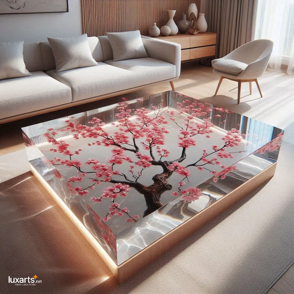 Blossom Coffee Tables: Embracing Nature's Beauty in Your Living Space luxarts blossom coffee tables 1