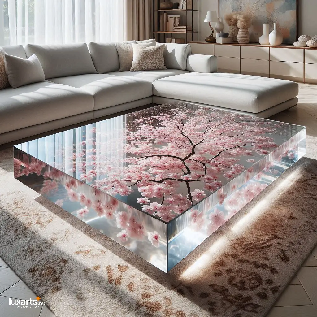 Blossom Coffee Tables: Embracing Nature's Beauty in Your Living Space luxarts blossom coffee tables 10