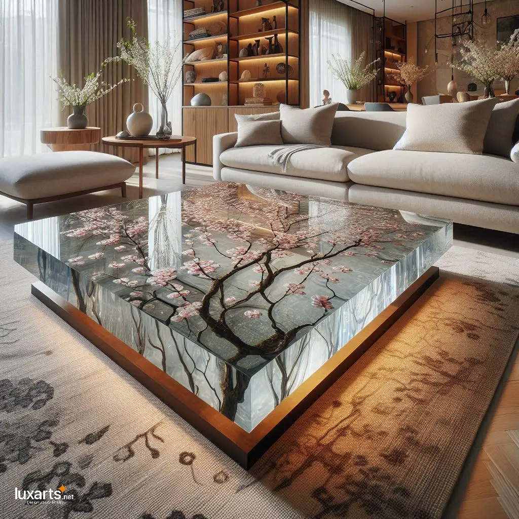 Blossom Coffee Tables: Embracing Nature's Beauty in Your Living Space luxarts blossom coffee tables 11