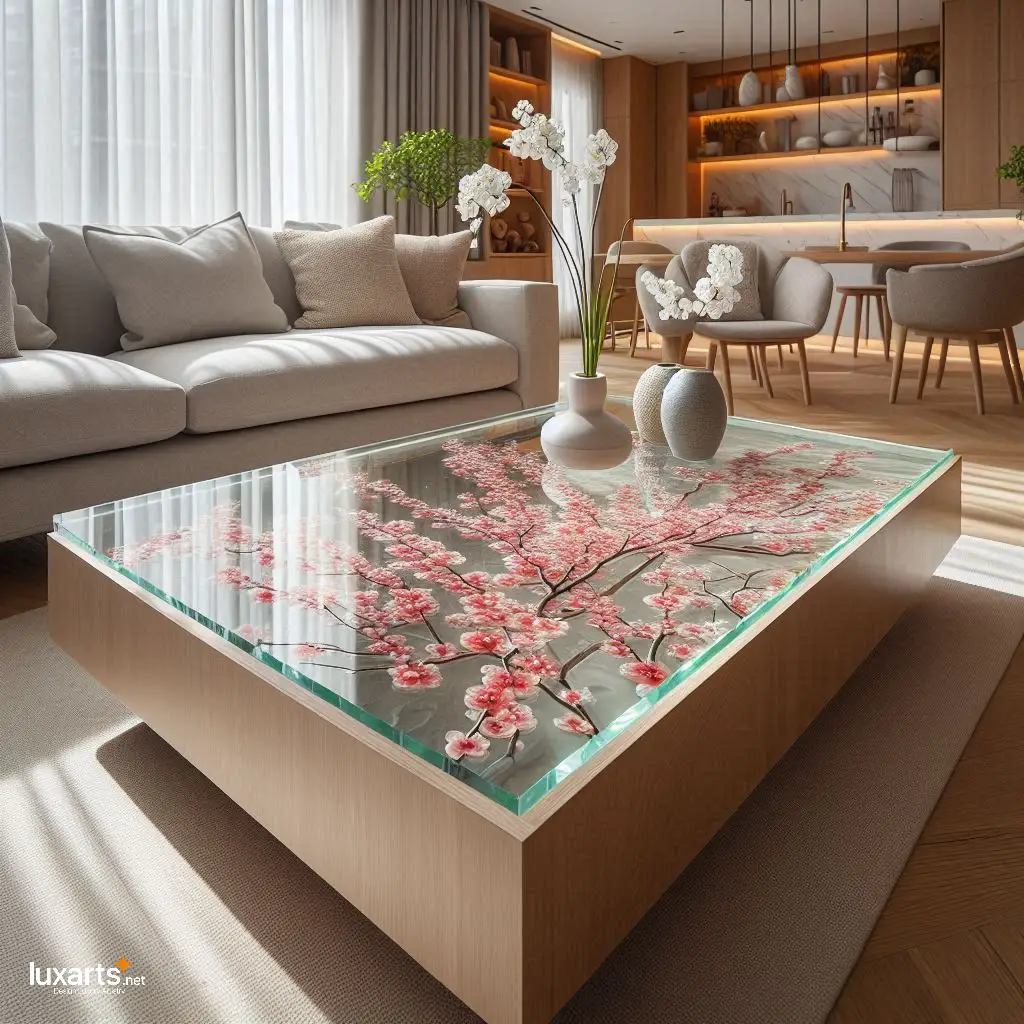 Blossom Coffee Tables: Embracing Nature's Beauty in Your Living Space luxarts blossom coffee tables 3