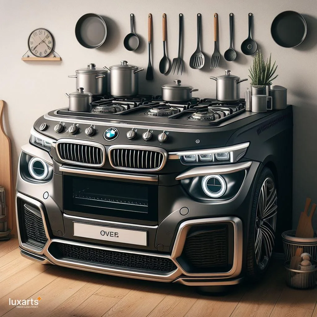 Elevate Your Culinary Experience: BMW-Inspired Combination Gas and Electric Stove luxarts bmw inspired combination gas and electric stove 1 jpg