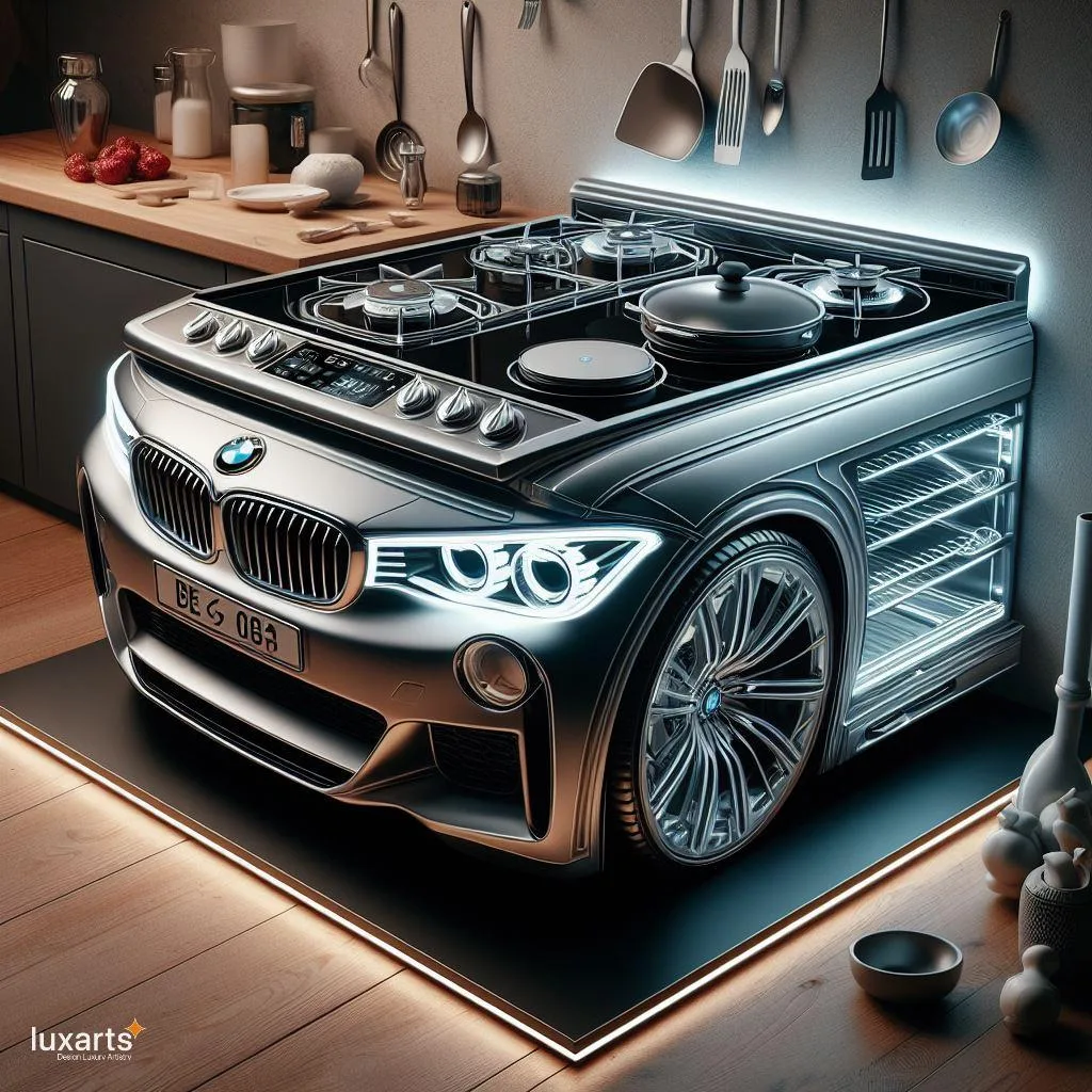 Elevate Your Culinary Experience: BMW-Inspired Combination Gas and Electric Stove luxarts bmw inspired combination gas and electric stove 10 jpg