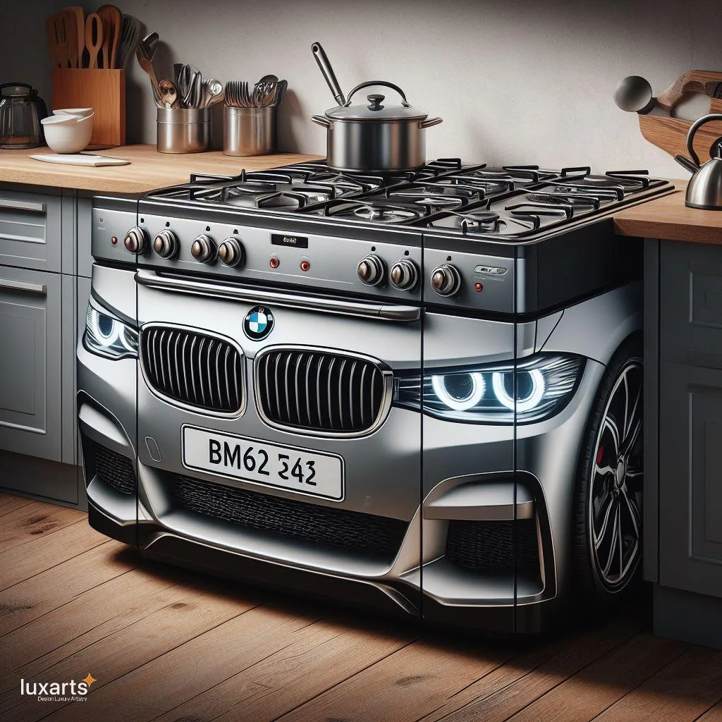 Elevate Your Culinary Experience: BMW-Inspired Combination Gas and Electric Stove luxarts bmw inspired combination gas and electric stove 12 jpg