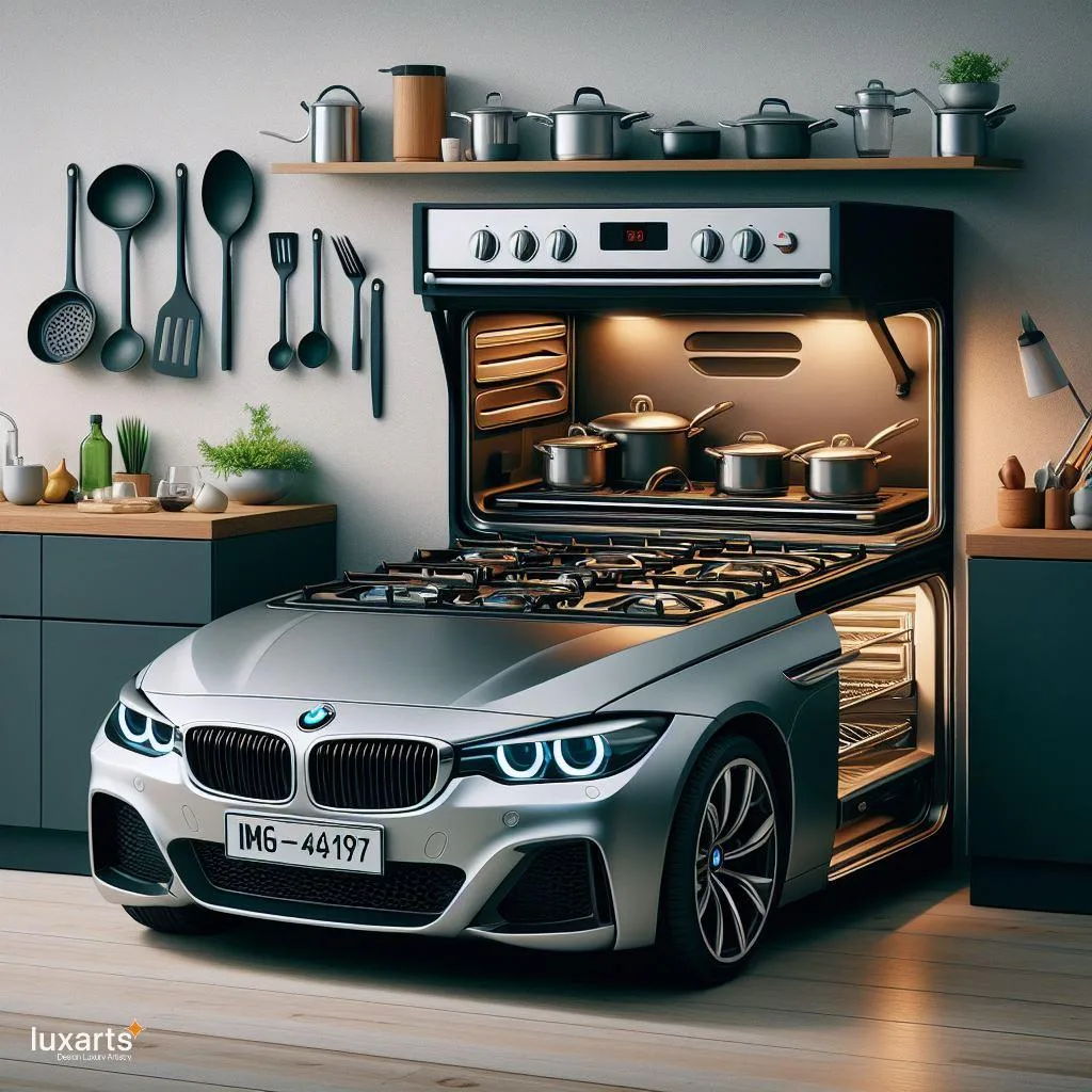 Elevate Your Culinary Experience: BMW-Inspired Combination Gas and Electric Stove luxarts bmw inspired combination gas and electric stove 13 jpg