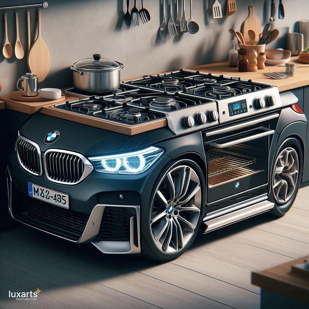 Elevate Your Culinary Experience: BMW-Inspired Combination Gas and Electric Stove luxarts bmw inspired combination gas and electric stove 14 jpg