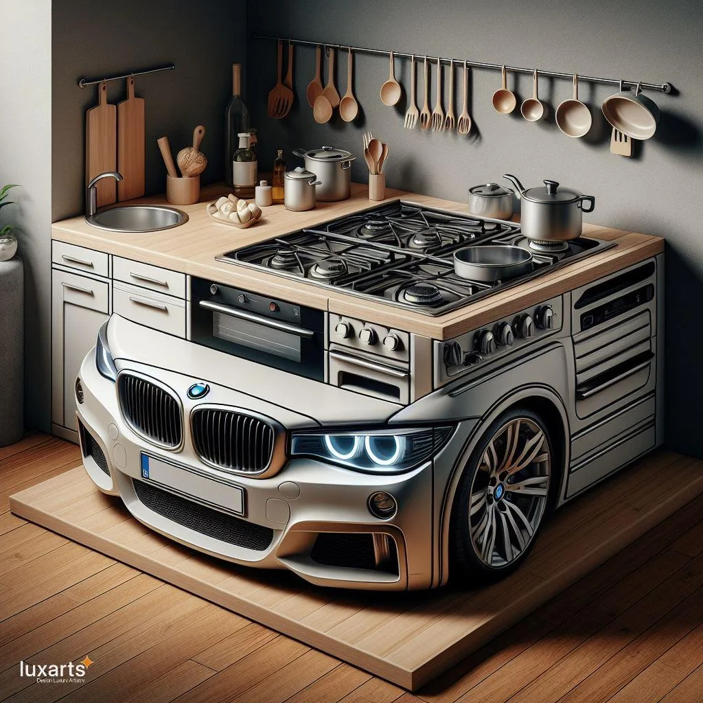 Elevate Your Culinary Experience: BMW-Inspired Combination Gas and Electric Stove luxarts bmw inspired combination gas and electric stove 2 jpg
