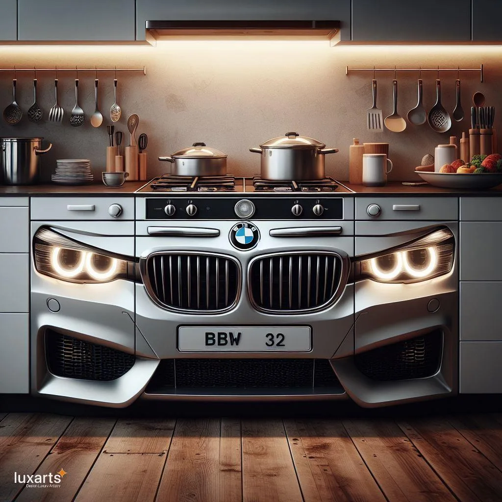 Elevate Your Culinary Experience: BMW-Inspired Combination Gas and Electric Stove luxarts bmw inspired combination gas and electric stove 4 jpg