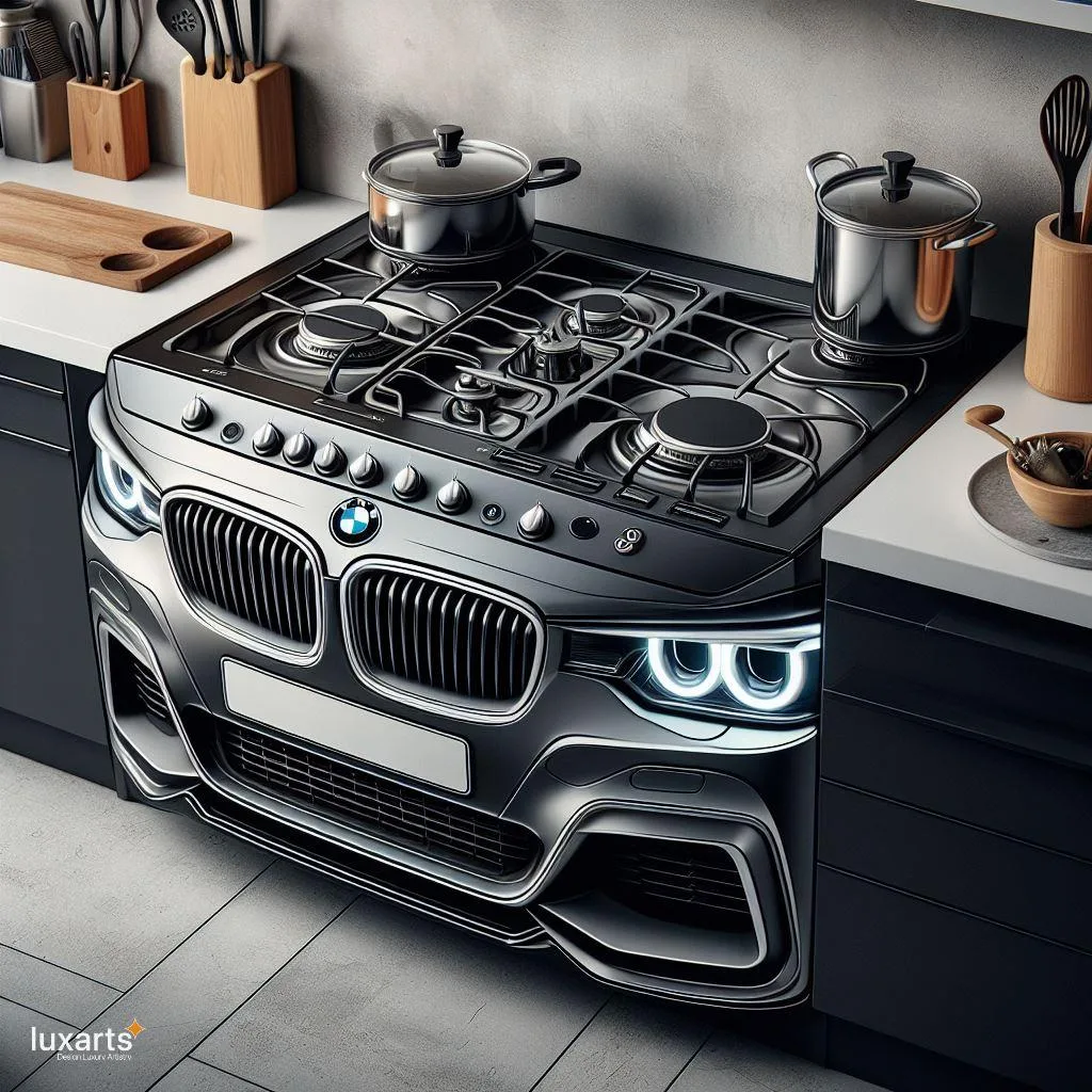 Elevate Your Culinary Experience: BMW-Inspired Combination Gas and Electric Stove luxarts bmw inspired combination gas and electric stove 6 jpg