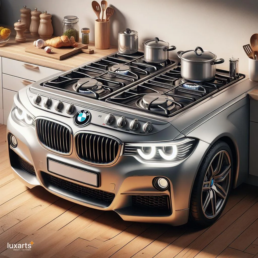 Elevate Your Culinary Experience: BMW-Inspired Combination Gas and Electric Stove luxarts bmw inspired combination gas and electric stove 7 jpg