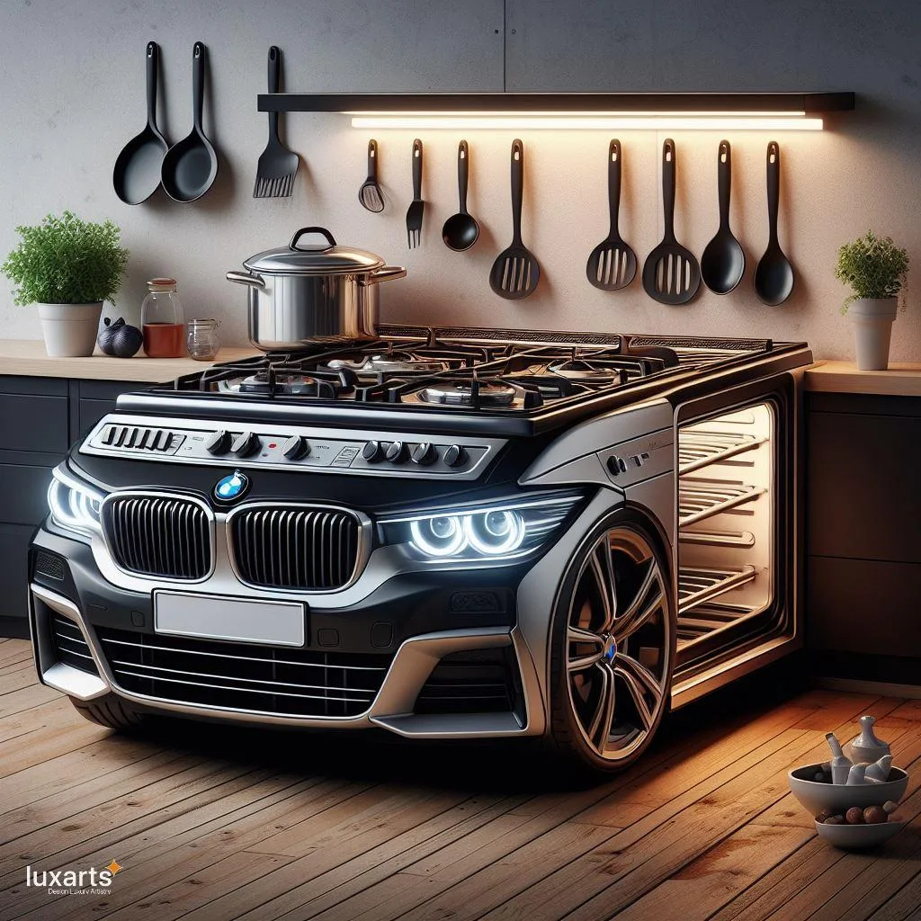 Elevate Your Culinary Experience: BMW-Inspired Combination Gas and Electric Stove luxarts bmw inspired combination gas and electric stove 8 jpg