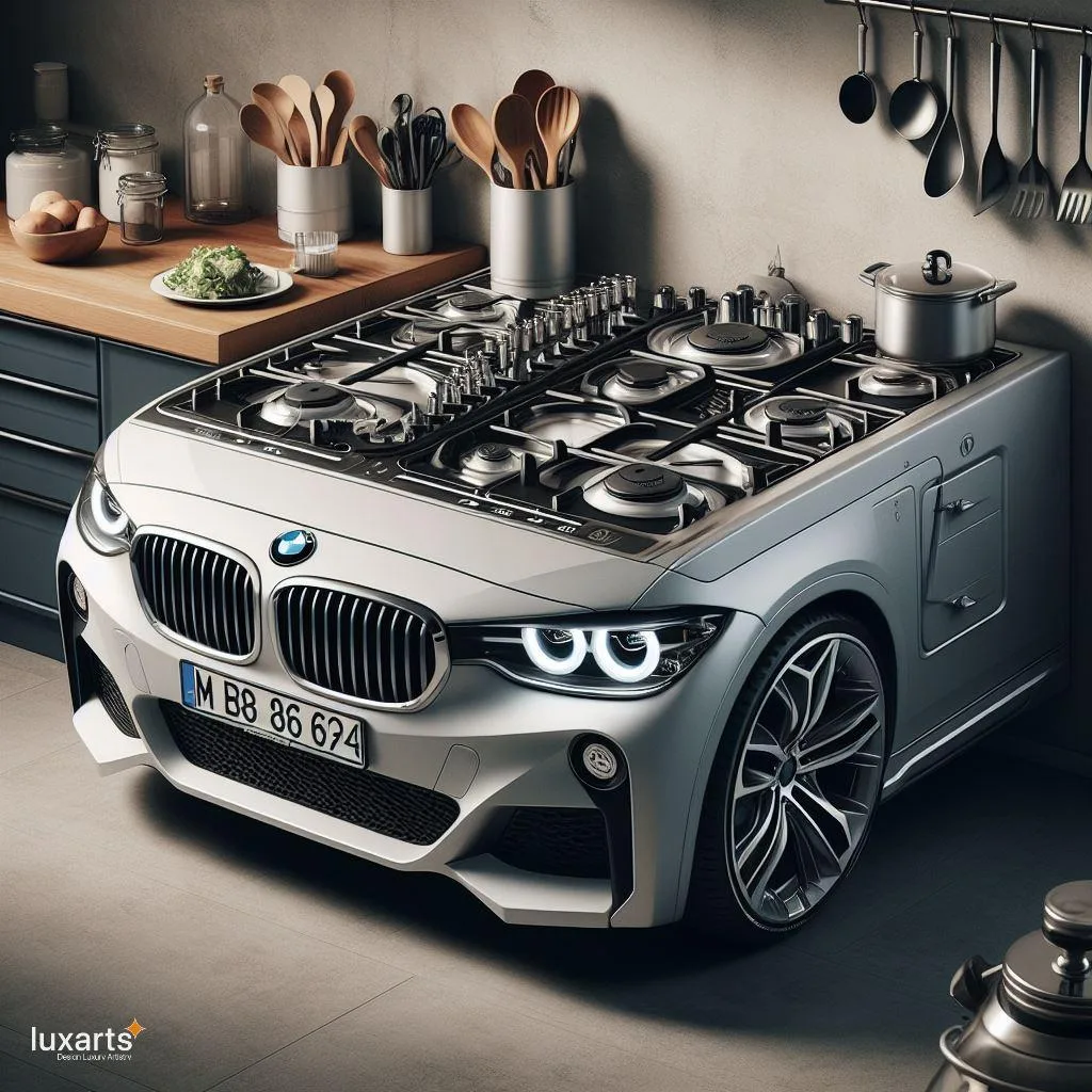 Elevate Your Culinary Experience: BMW-Inspired Combination Gas and Electric Stove luxarts bmw inspired combination gas and electric stove 9 jpg