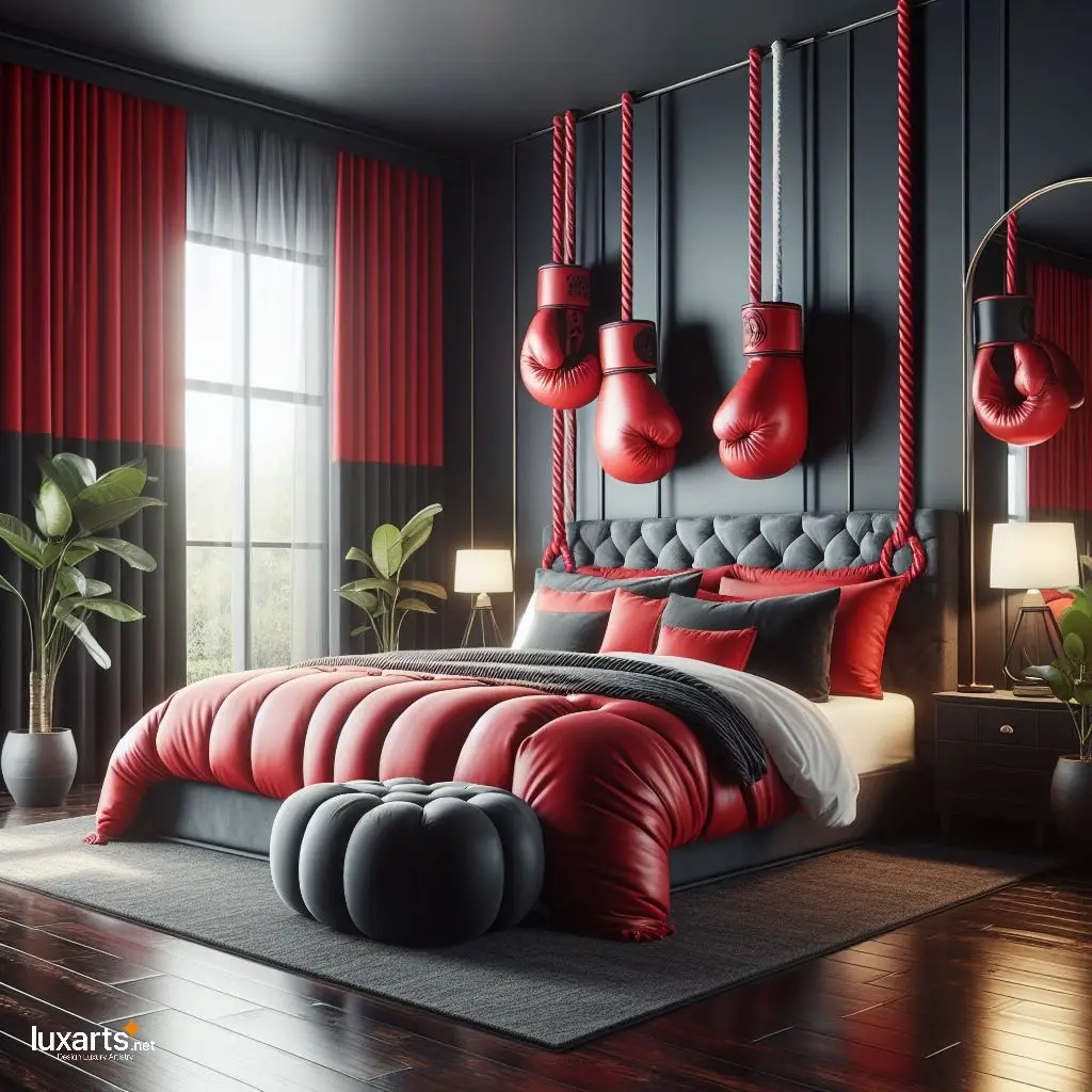 Boxing Gloves Beds: Unconventional Comfort in the Ring of Slumber luxarts boxing gloves beds 3