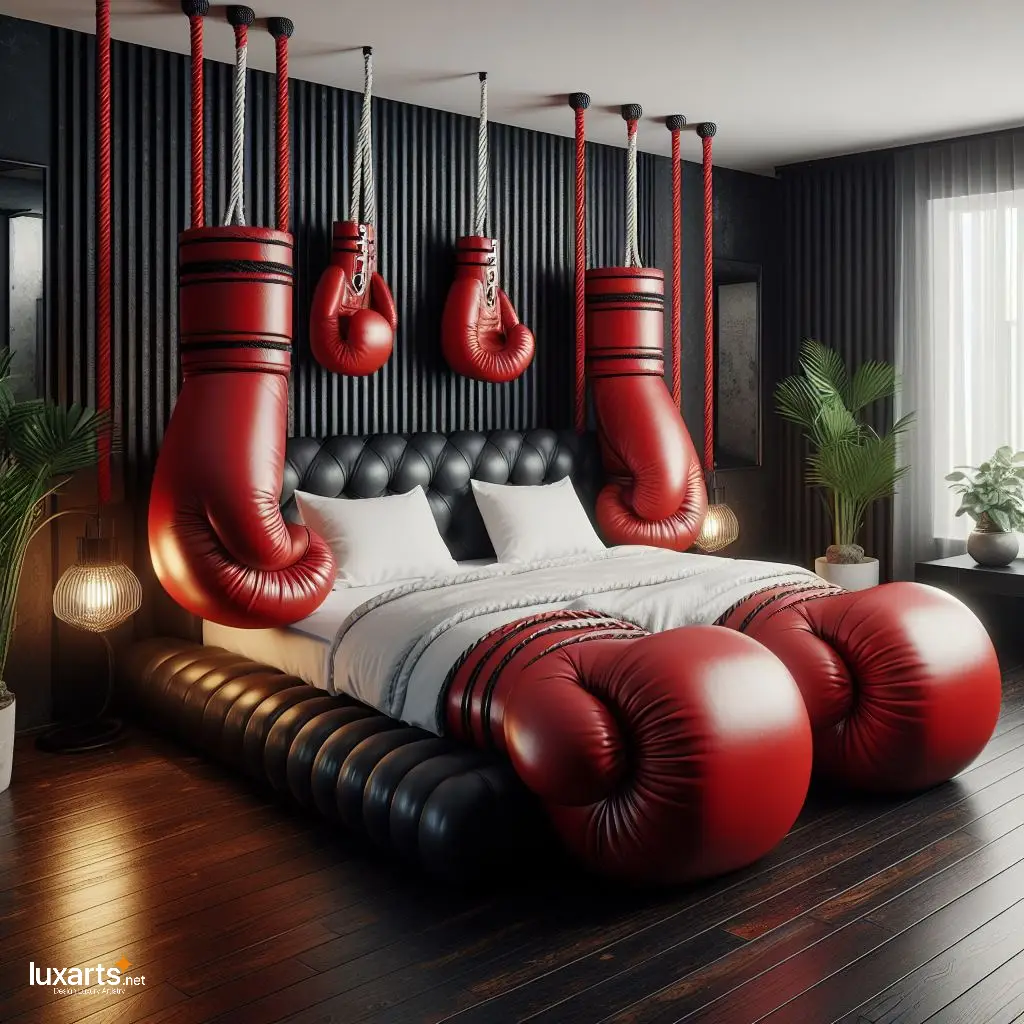 Boxing Gloves Beds: Unconventional Comfort in the Ring of Slumber luxarts boxing gloves beds 9