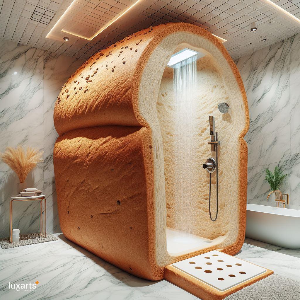 Loafing in Luxury: Bread-Shaped Standing Bathroom for Whimsical Comfort luxarts bread standing bathroom 0