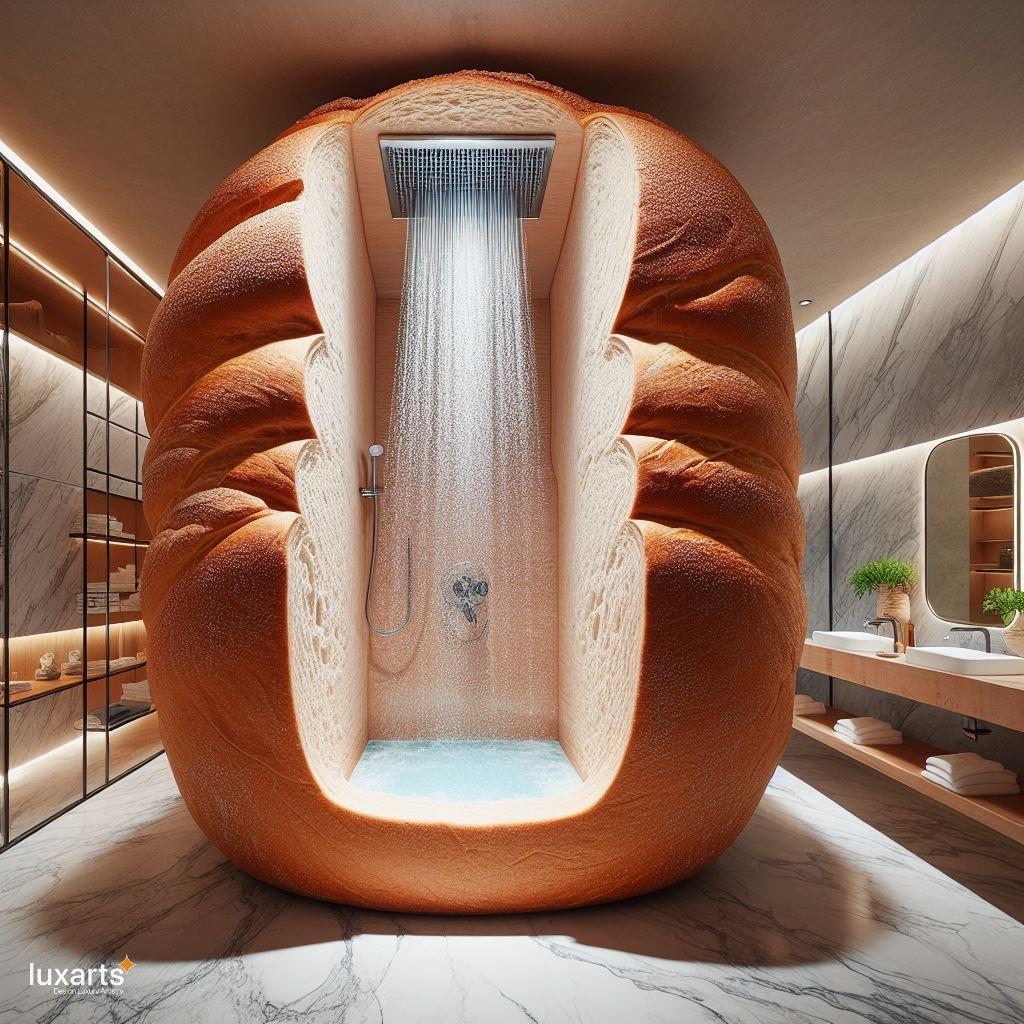 Loafing in Luxury: Bread-Shaped Standing Bathroom for Whimsical Comfort luxarts bread standing bathroom 5