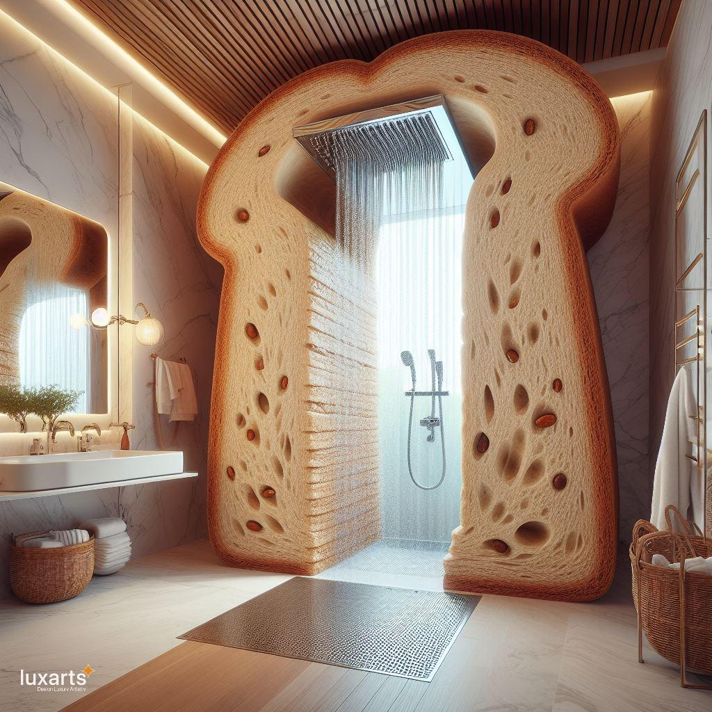 Loafing in Luxury: Bread-Shaped Standing Bathroom for Whimsical Comfort luxarts bread standing bathroom 6