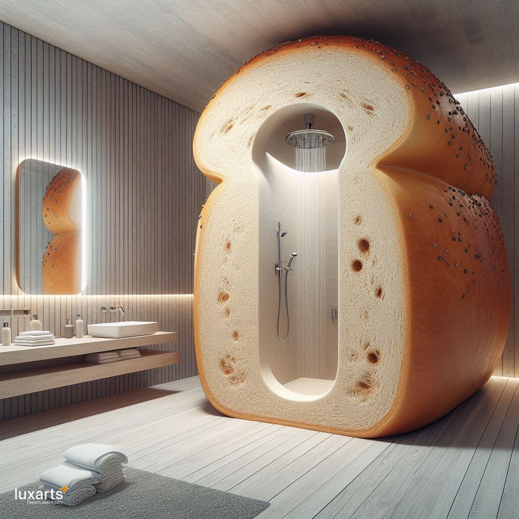 Loafing in Luxury: Bread-Shaped Standing Bathroom for Whimsical Comfort luxarts bread standing bathroom 7