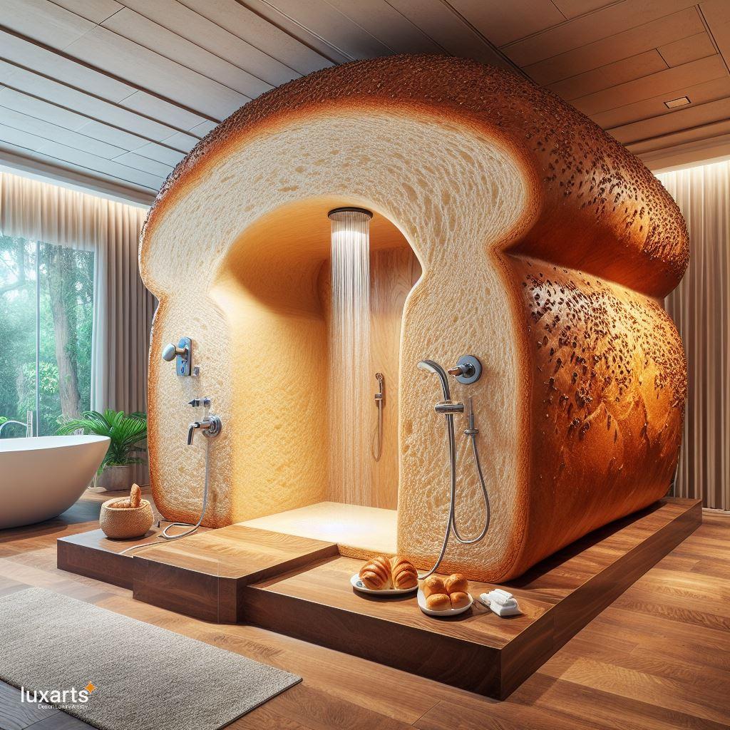 Loafing in Luxury: Bread-Shaped Standing Bathroom for Whimsical Comfort luxarts bread standing bathroom 8