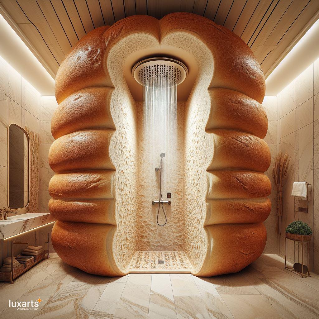 Loafing in Luxury: Bread-Shaped Standing Bathroom for Whimsical Comfort luxarts bread standing bathroom 9