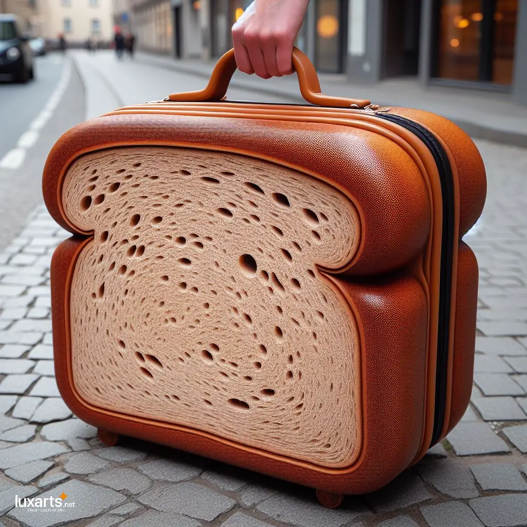 Travel in Style: Bread Suitcase Adds Quirky Charm to Your Journey luxarts bread suitcase 10