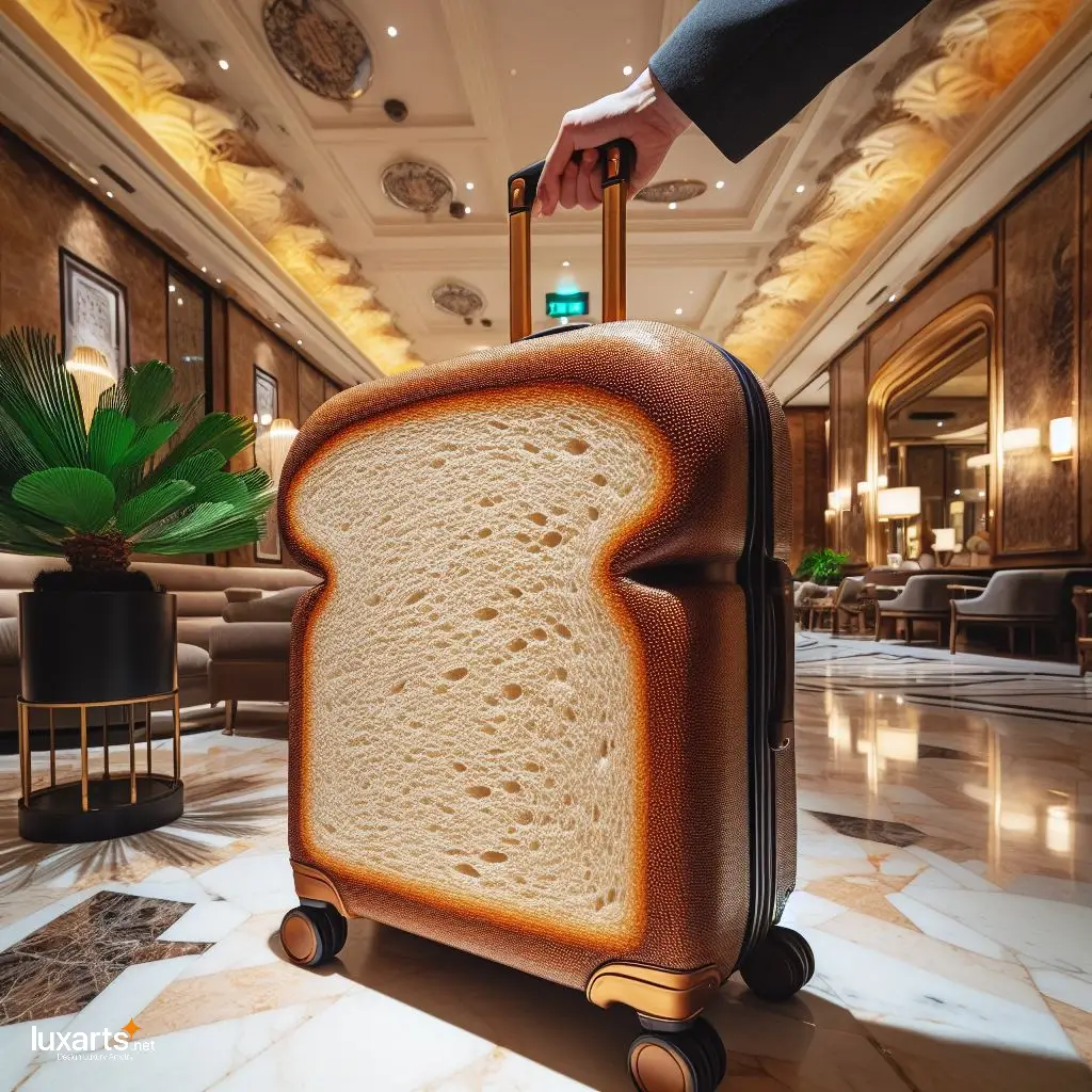 Travel in Style: Bread Suitcase Adds Quirky Charm to Your Journey luxarts bread suitcase 11