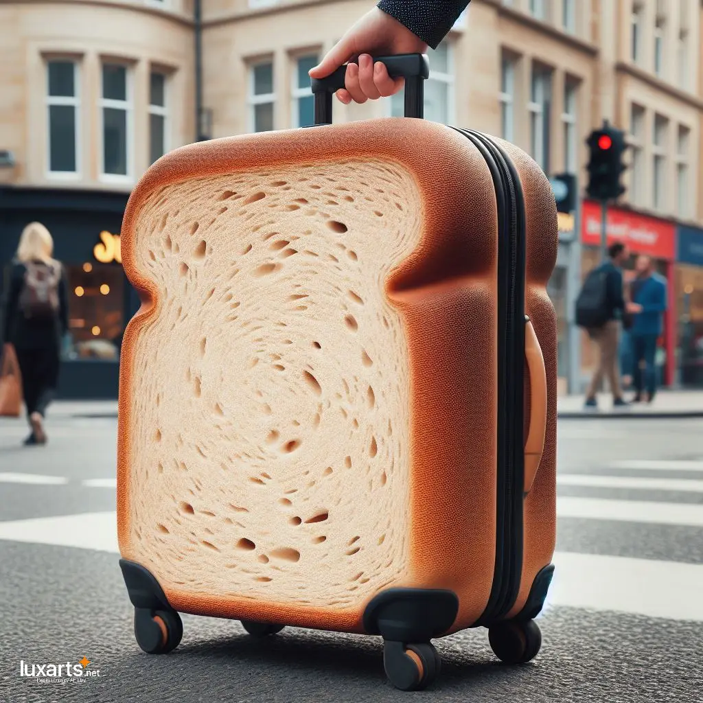 Travel in Style: Bread Suitcase Adds Quirky Charm to Your Journey luxarts bread suitcase 3