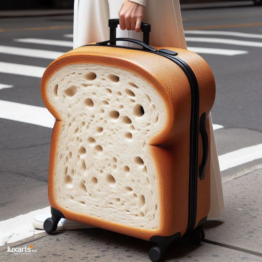 Travel in Style: Bread Suitcase Adds Quirky Charm to Your Journey luxarts bread suitcase 7