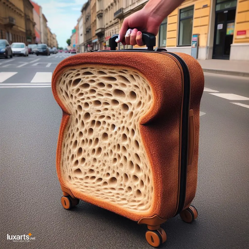 Travel in Style: Bread Suitcase Adds Quirky Charm to Your Journey luxarts bread suitcase 9