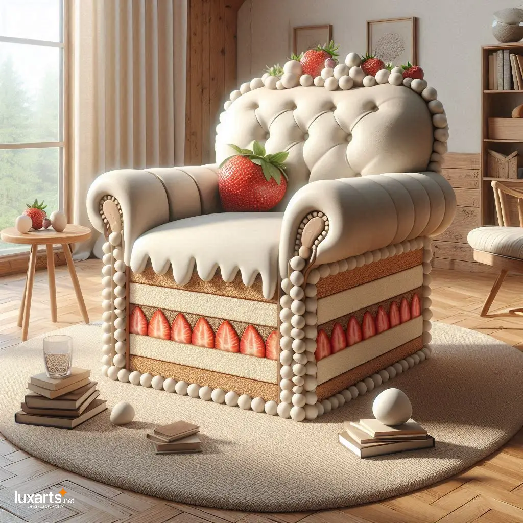 Cake Chair: Sweet Seating Indulge in Comfort with a Slice of Luxury luxarts cake chair 11