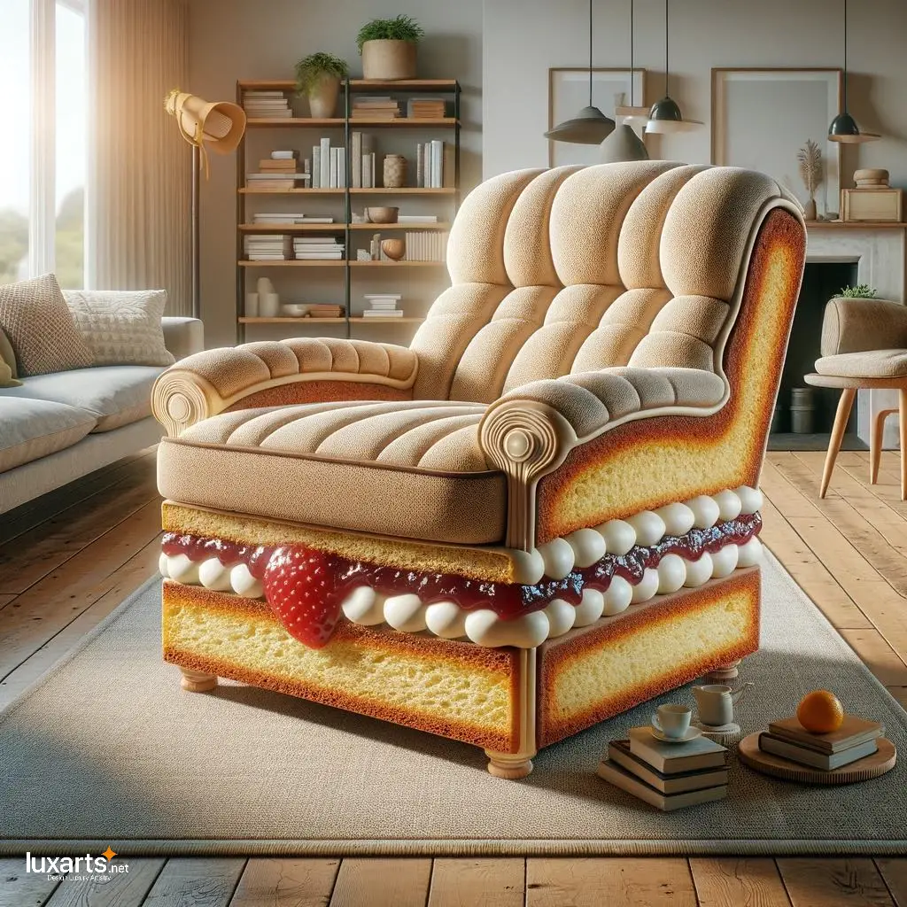 Cake Chair: Sweet Seating Indulge in Comfort with a Slice of Luxury luxarts cake chair 3