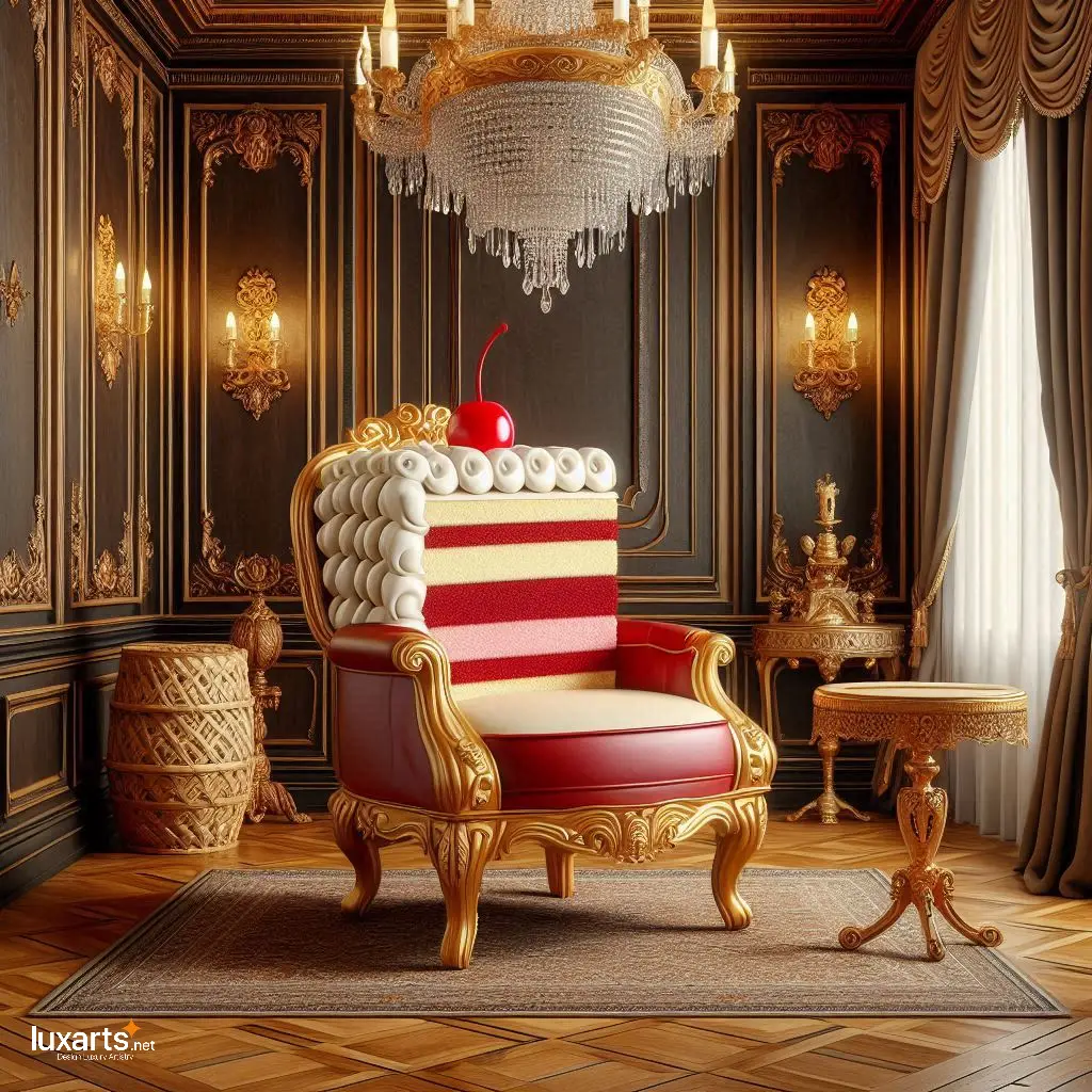 Cake Chair: Sweet Seating Indulge in Comfort with a Slice of Luxury luxarts cake chair 8