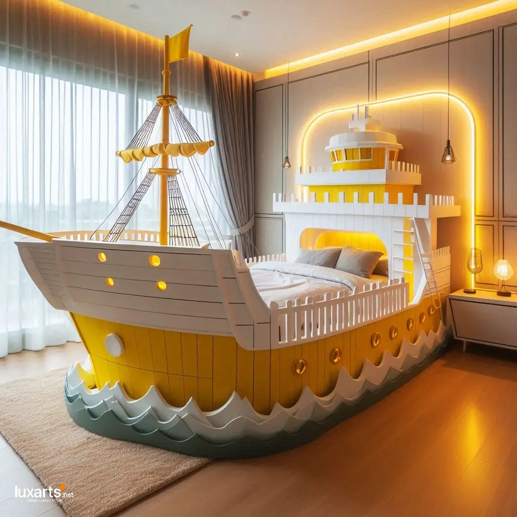 Cargo Ship Beds: Sail Away to Dreamland in Nautical Style luxarts cargo ship beds 10